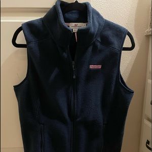 Vineyard vines fleece vest